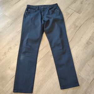 Bonobos Mens 5-Pocket Pants Dark Blue Straight Leg Twill 29x30 jeans
